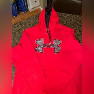 Under Armour Bold Red Hoodie Size S
